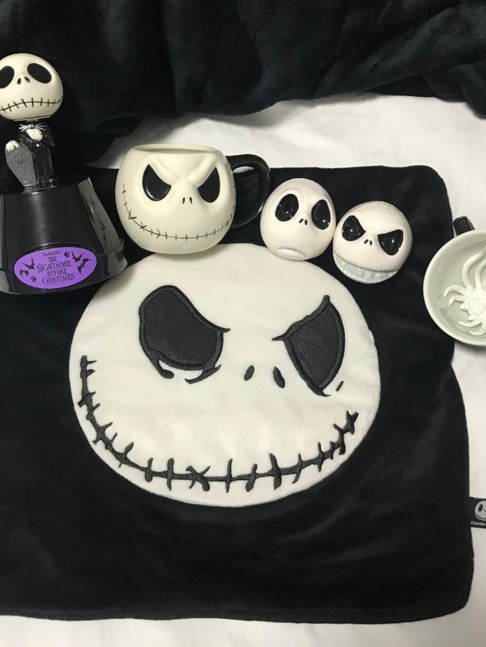 Y2K Goth Emo Nightmare Before Christmas Jack Skellington Disney Mixed Lot
